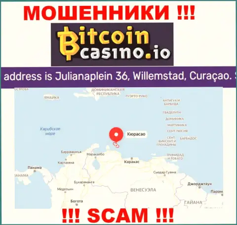 Будьте крайне осторожны - контора БиткоинКазино Ио отсиживается в оффшорной зоне по адресу - Julianaplein 36, Willemstad, Curacao и лохотронит клиентов