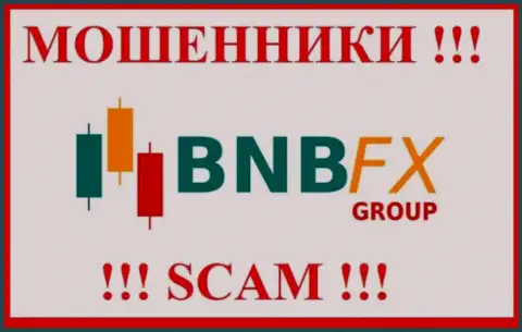 Логотип МОШЕННИКА BNB FX