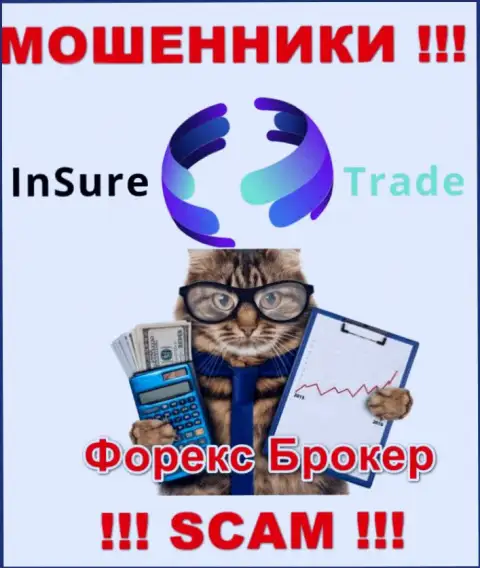 Forex - это то, чем занимаются internet-мошенники Insure Trade