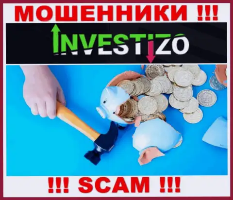 Investizo - это интернет мошенники, можете утратить все свои вклады