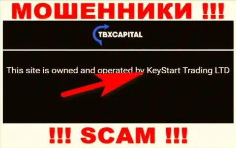 Мошенники TBX Capital не скрыли свое юридическое лицо - это КейСтарт Трейдинг ЛТД