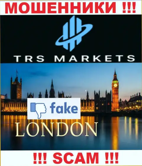 Не стоит доверять мошенникам из компании TRS Markets - они показывают липовую инфу о юрисдикции
