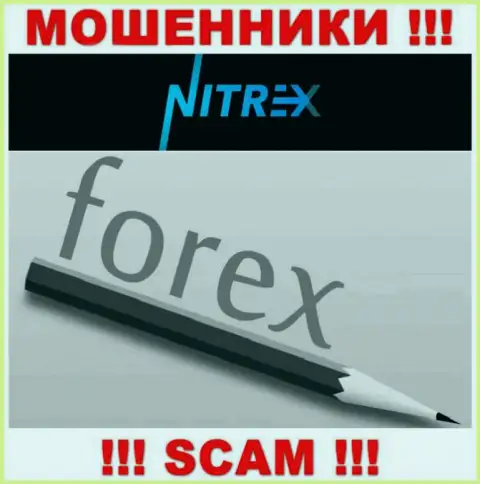 Не переводите финансовые средства в Nitrex Pro, тип деятельности которых - FOREX
