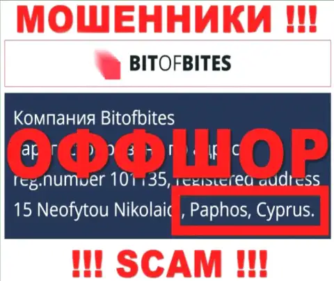 Bit Of Bites - это internet-разводилы, их место регистрации на территории Cyprus
