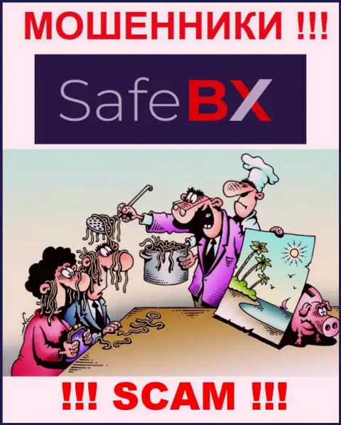 Пользуясь доверчивостью людей, Safe BX заманивают наивных людей к себе в лохотрон