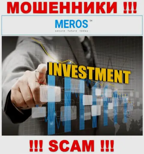 Meros TM жульничают, предоставляя неправомерные услуги в области Investing