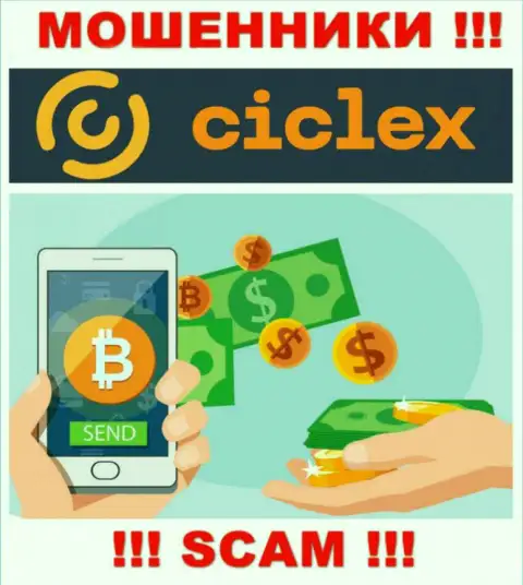 Ciclex Com не внушает доверия, Криптовалютный обменник - это именно то, чем заняты эти шулера