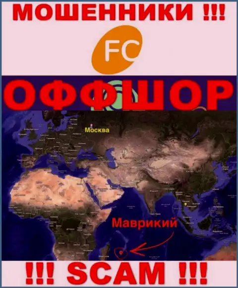 FC Ltd - жулики, имеют офшорную регистрацию на территории Маврикий
