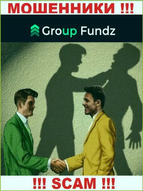 GroupFundz - это МОШЕННИКИ, не нужно верить им, если вдруг станут предлагать разогнать депозит