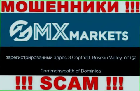 Malarkey Consulting LTD - это МОШЕННИКИGMX MarketsОтсиживаются в оффшорной зоне по адресу 8 Copthall, Roseau Valley, 00152 Commonwealth of Dominica