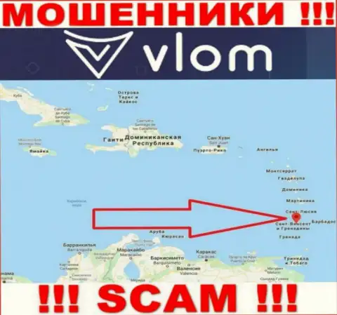 Компания Влом - это internet ворюги, обосновались на территории Saint Vincent and the Grenadines, а это офшорная зона