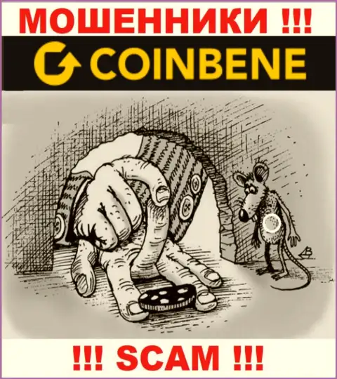 CoinBene - это обманщики, которые подыскивают лохов для раскручивания их на денежные средства