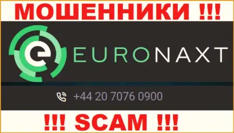 С какого номера телефона Вас станут разводить трезвонщики из конторы EuroNaxt Com неведомо, будьте весьма внимательны