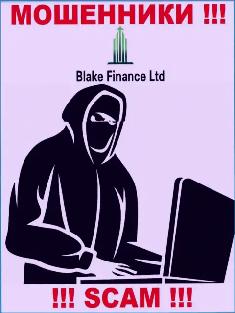 Вы рискуете стать очередной жертвой Blake Finance Ltd, не отвечайте на вызов