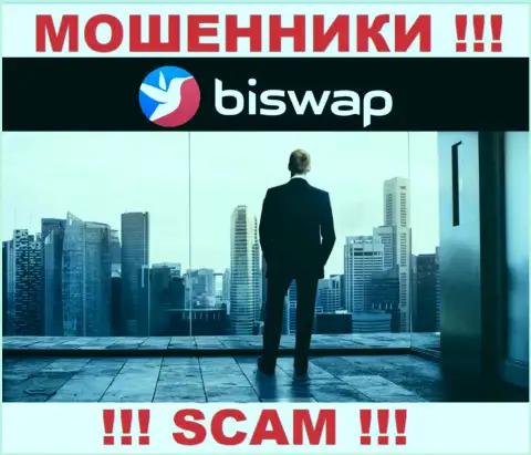 Кто руководит интернет мошенниками BiSwap неясно