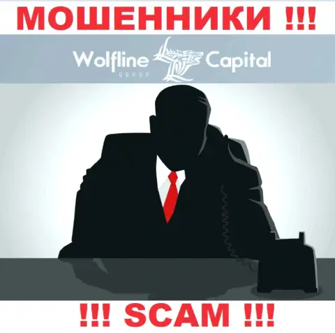 Не тратьте время на поиски информации о непосредственном руководстве WolflineCapital Com, абсолютно все данные скрыты