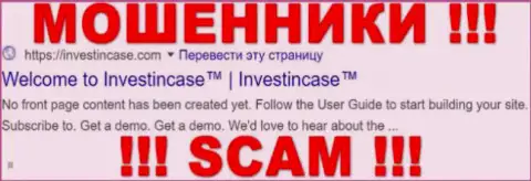 InvestingCase Com - это КУХНЯ НА FOREX !!! SCAM !!!